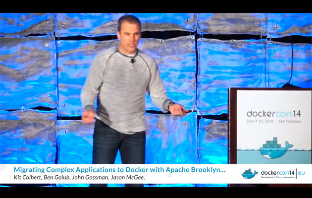 Layover vídeos DockerCon, Amsterdam, 2014