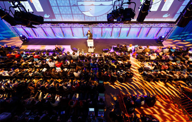 Vista panorámica del evento DockerCon