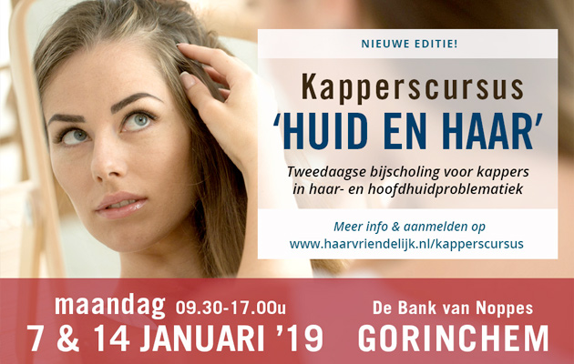 Banner Hairdressers’ training Haarvriendelijk