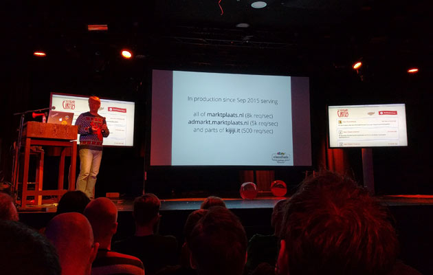 Conferencia Softwarecircus en Amsterdam, 2015