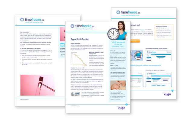 Brochure for Timefreeze