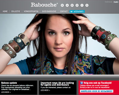 Web development for Babouche baboos