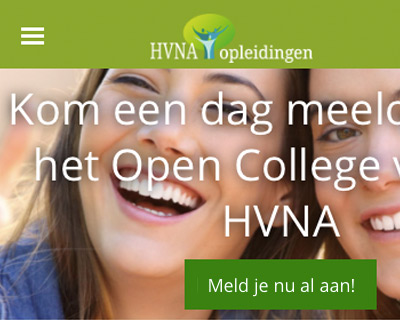 Web design HVNA Education