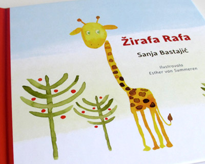 Picture book Rafa the giraf