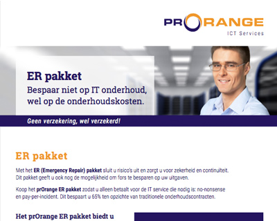 Digital leaflet prOrange